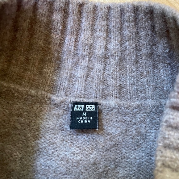 CASHMERE Mock Neck Sweater - Picture 2 of 2